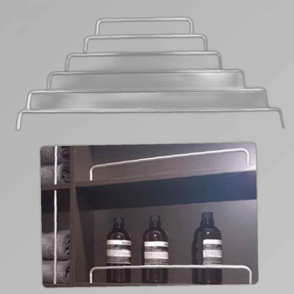 선반 샴푸낙하 방지턱 선반막대바 수건고정대 욕실선반 욕실용품 선반용품 막대바 욕실수납장막대 일자선반막