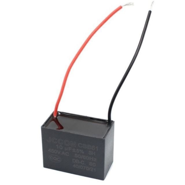 1uF CBB61 사각수지콘덴서 AC 모터 커패시터 450V