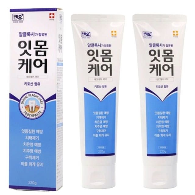 잇치 치약 이 시릴때 치주염 염증 잇몸 재생 약국 잇몸 재건 이치 치약 2개