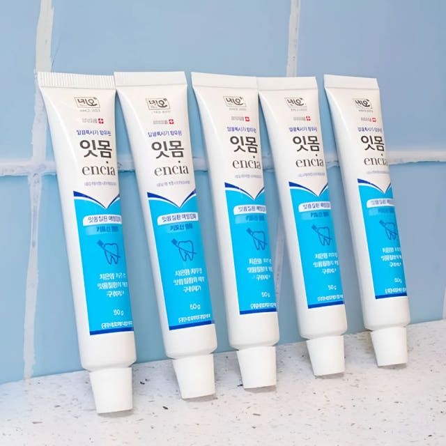 잇치 치약 이 시릴때 치주염 잇몸 재생 약국 잇몸 재건 이치 치약 5개