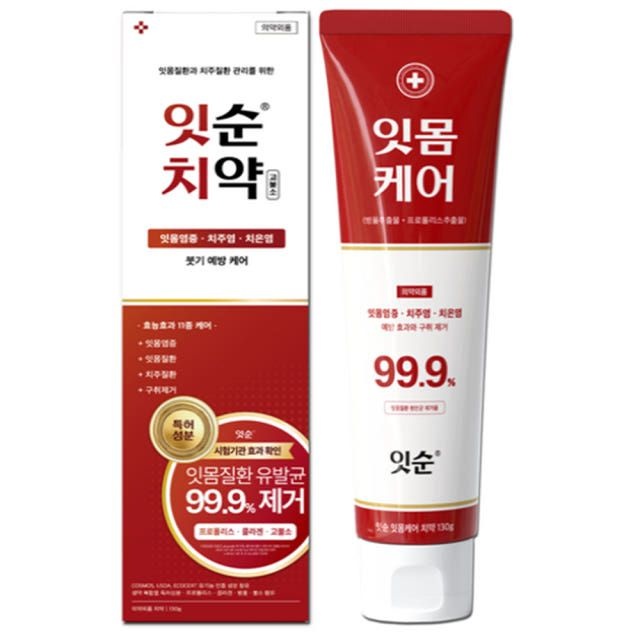 잇치치약 이치 잇츠 잇몸 좋은 재생 보조 치약 130ml 3개