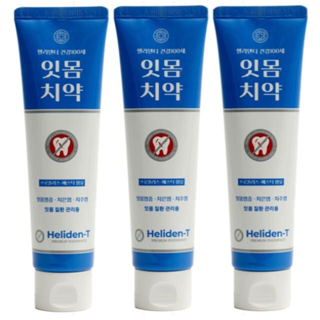 잇치치약 이치 잇츠 잇몸 좋은 재생 보조 치약 120ml 3개