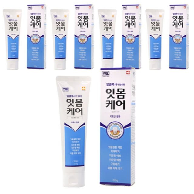잇치치약 이치 잇츠 잇몸 좋은 재생 보조 치약 220ml 5개