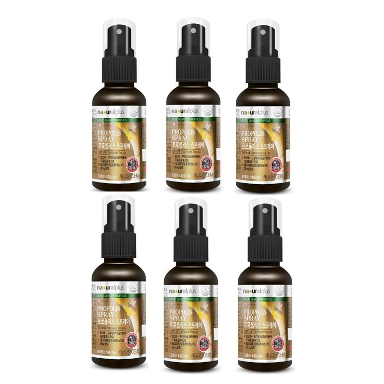 [온누리상품] 내츄럴플러스 프로폴리스 스프레이 30ml x 6개