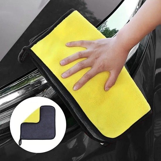 자동차 세척용 두꺼운 타올 양면 코럴플리스 30cm 고급 세차 자동차세척타울 다기능타올