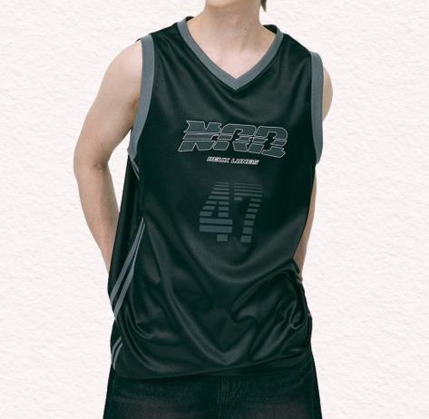 널디 NDY 스포티 저지 슬리브리스 탑 블랙 PNEU24SL0101 303002