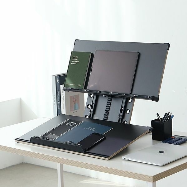 (현대Hmall) 이룸 프라임 독서대 이룸 프라임 엘리베이터 2단 독서대 PL560-PL550(화이트)