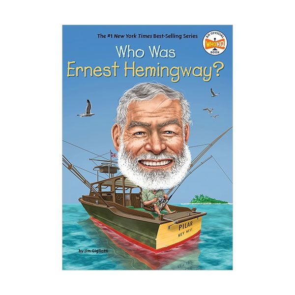 영문 영어 유아 도서 Who Was Ernest Hemingway? Paperback 1676327