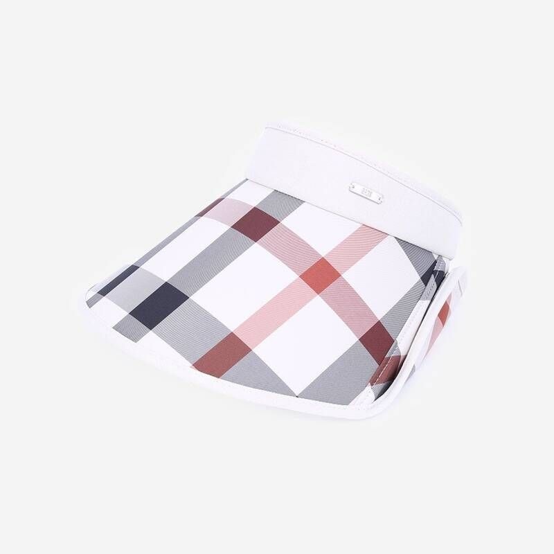 백화점정품 닥스 여성 모자 선물 포장 여성닥스 빅체크 날개형 썬캡 DK46WSP008 패션 헌팅캡 숙녀모자 나들이모자