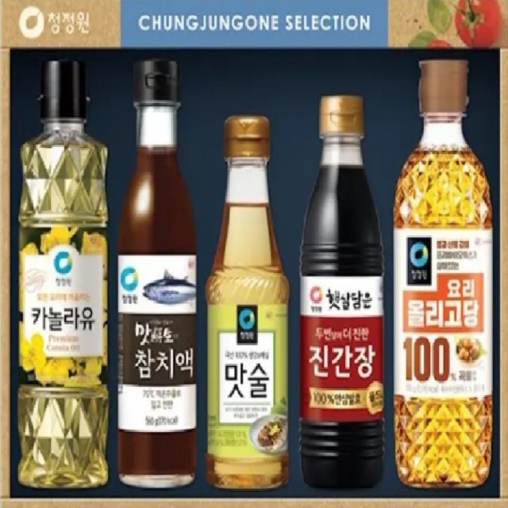 청정원 동원 CJ 선물 세트 참치 햄 조미료 식용유 옥수수유 설 추석 명절선물세트 정성6호 팜고급유6호