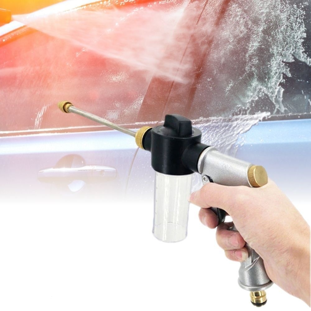 복지니마켓 협력사 거품용기 멀티제트 일체형 고압세차건 EAGLE 거품 워터건 정원청소 용품 세차