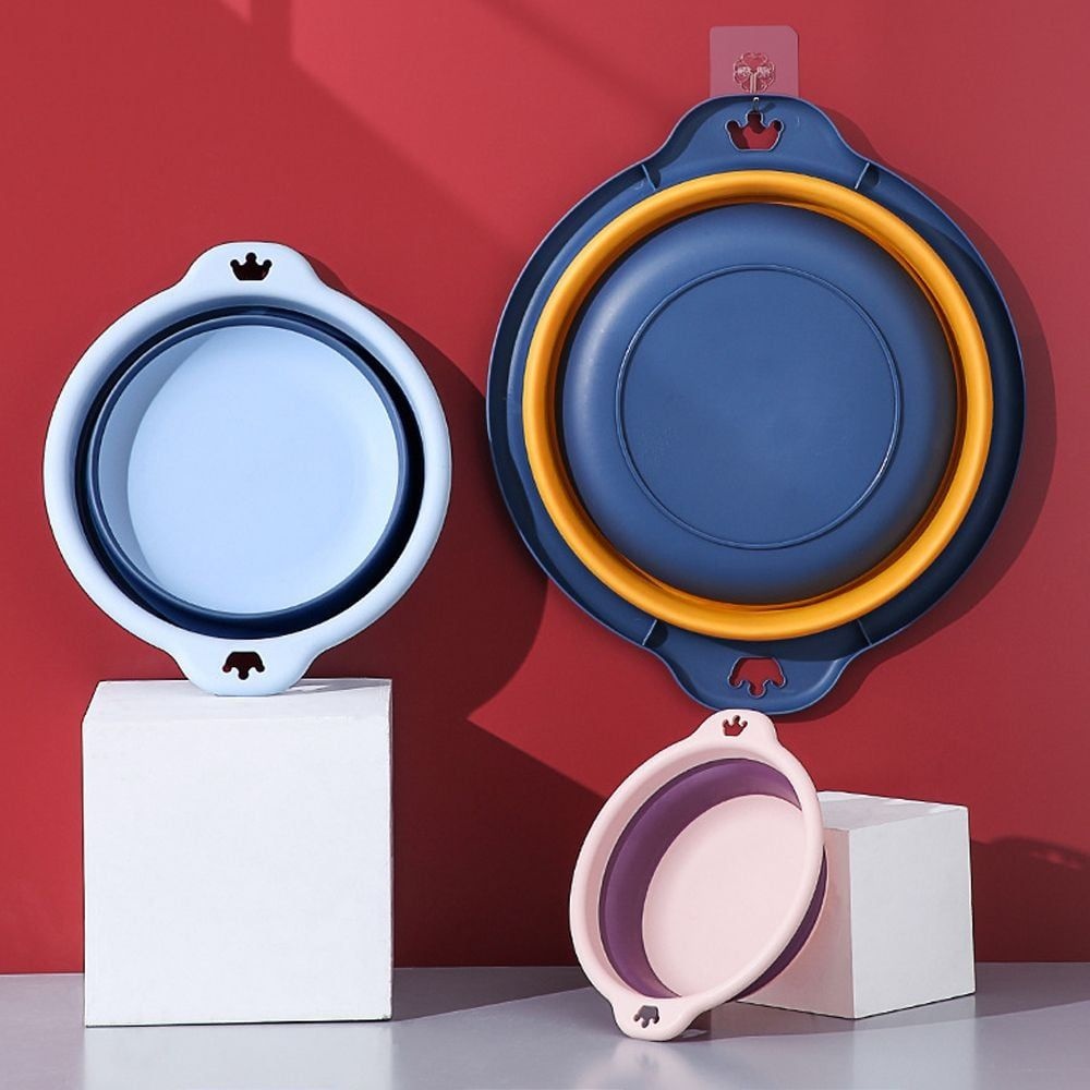 복지니마켓 협력사 대야 접이식 대형 폴딩 세수대야 바스켓 세차 실리콘 폴딩 캠핑 접이식대야 바스켓 세수대야 낚시