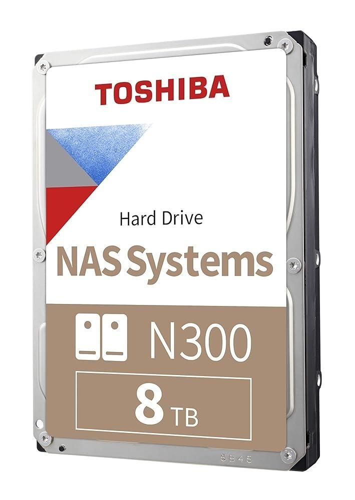 도시바 [해외] Toshiba N300 4TB NAS 8.9cm(3.5인치) 내장 하드 드라이브 - CMR SATA 6GB/s 7200RPM 512MB 캐시 HDWG740XZSTC 153325