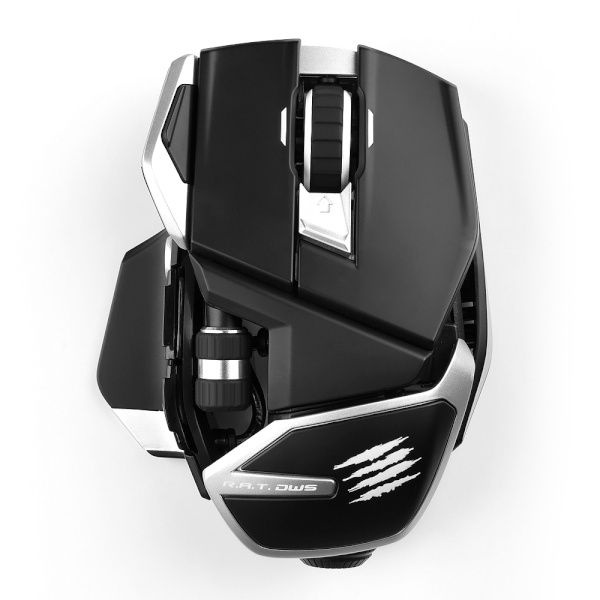 Madcatz 무선 게이밍 광마우스, R.A.T DWS 블랙