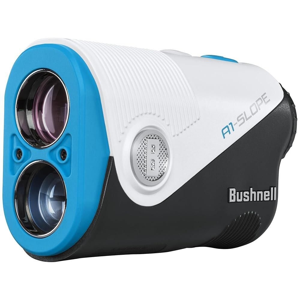 Bushnell [해외] Bushnell Golf A1 슬로프 레이저 거리 측정기 - 초소형 6배 배율, USB‑C 충전식, 핀시커 졸트, 슬로프 켜기/끄기