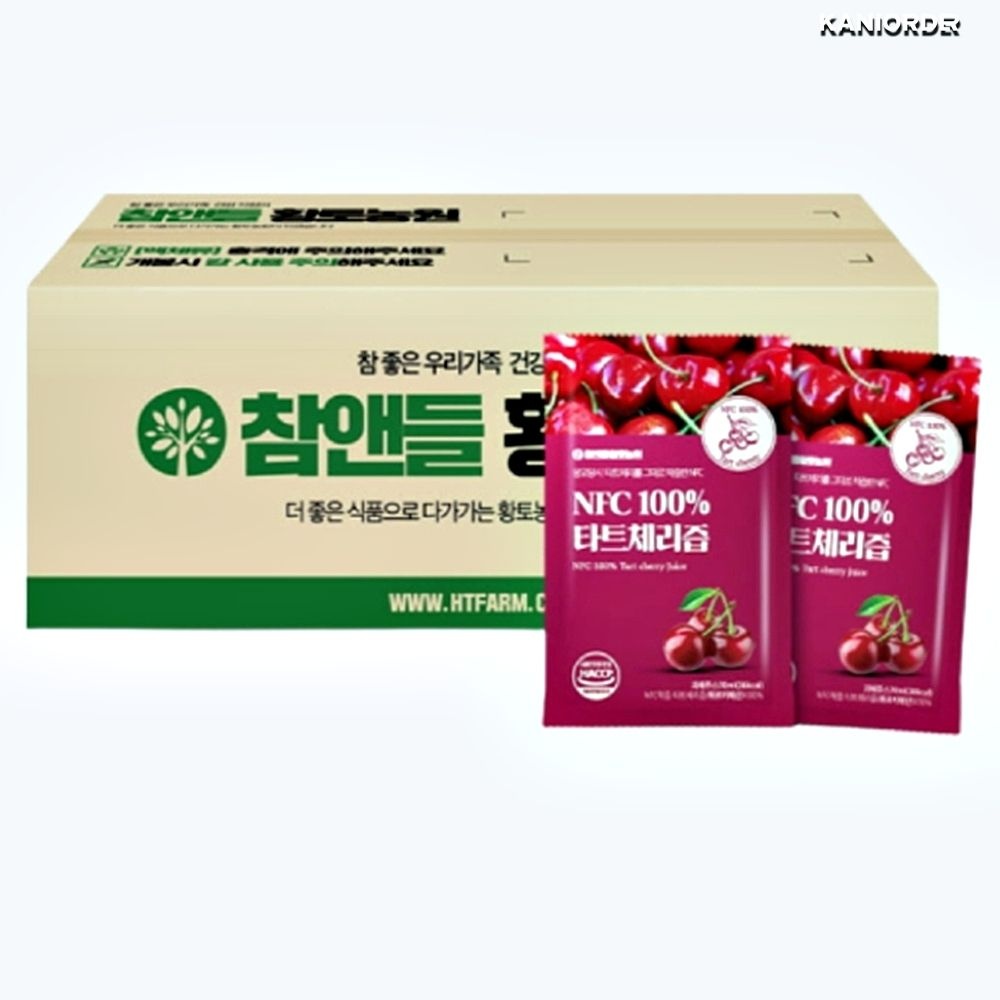 타트체리 농축액 쥬스 비타민 피로회복 타르트체리 원액 100% 건강 주스 100포