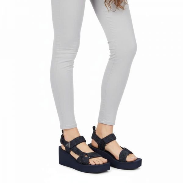 게스 도신 블랙 데님 라인스톤 로고 1222804