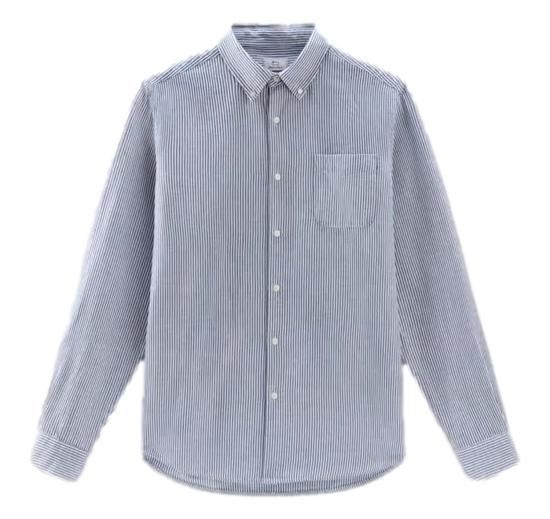 울리치 24SS 울리치 긴팔 셔츠 CFWOSI0134MRUT3707 31127 Maritime blue