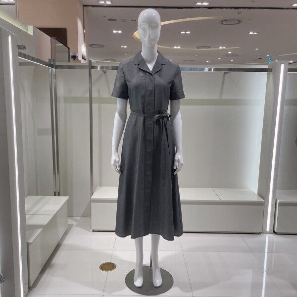 [VISIT IN NEWYORK] [AK수원점] [비지트인뉴욕] 카라넥 제천벨트 원피스 VB7OP72
