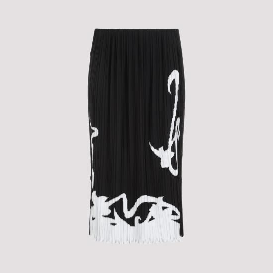 [해외] 랑방 24SS 랑방 롱 스커트 RWST00055904P24 10 BLACK