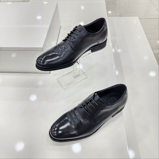 by미셸 y319095 소가죽 소재 3cm굽 앞주름패 남정 정장구두 CC16_CC
