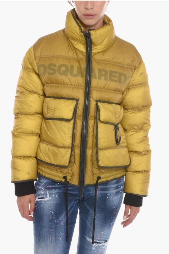 [해외] 디스퀘어드2 숏패딩 S72AM0966 S60322 721 Yellow