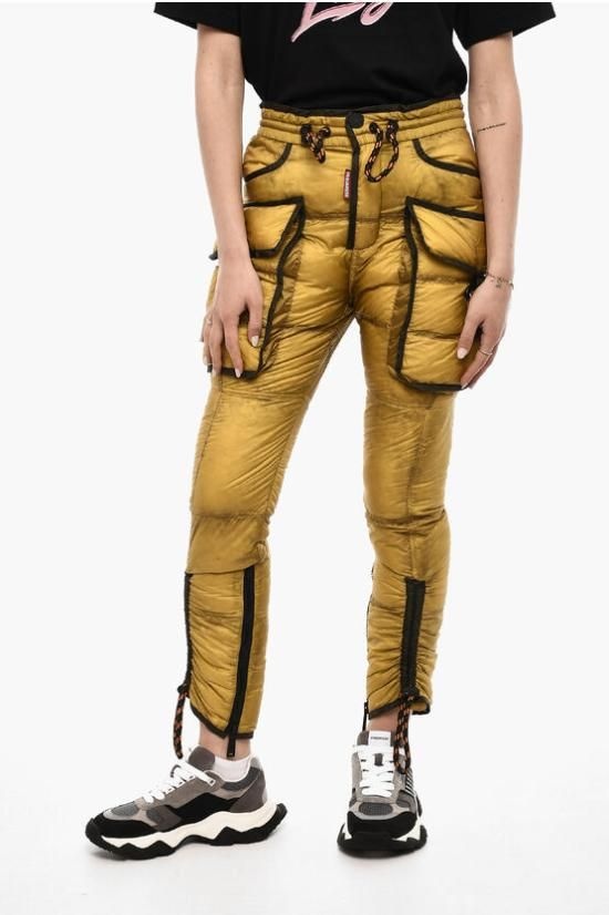 [해외] 디스퀘어드2 스트레이트 팬츠 S72KA1141 S60322 721 Yellow