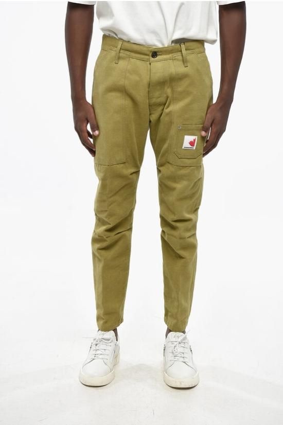 디스퀘어드2 스트레이트 팬츠 S74KB0304 S60326 689 Green