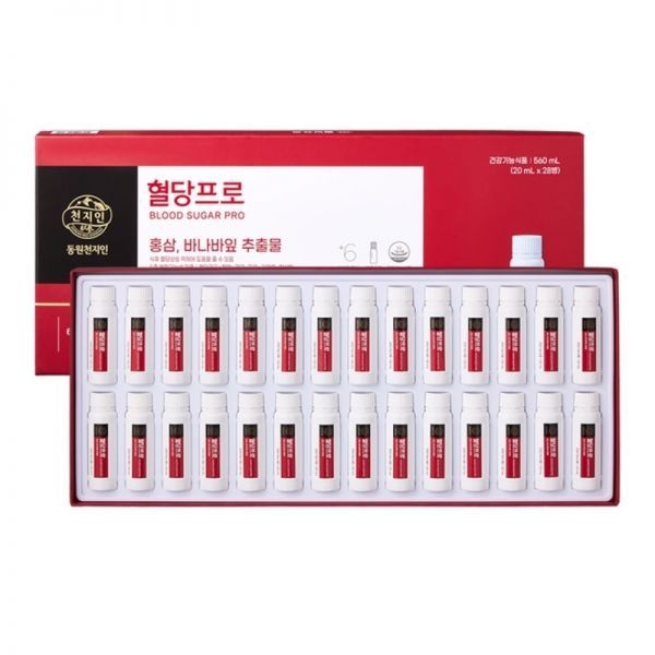 동원천지인 혈당 프로 선물세트 20ml x 28ct