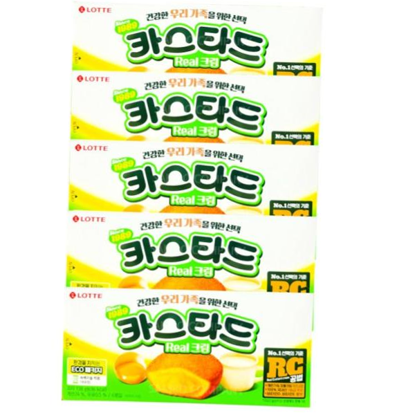 카스타트빵 카스타드 Real 크림(5개)