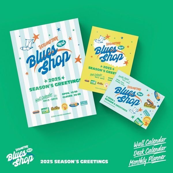 핫트랙스 핫트랙스 영탁 - 2025 SEASONS GREETINGS YOUNGTAK AND BLUES SHOP 3종 세트