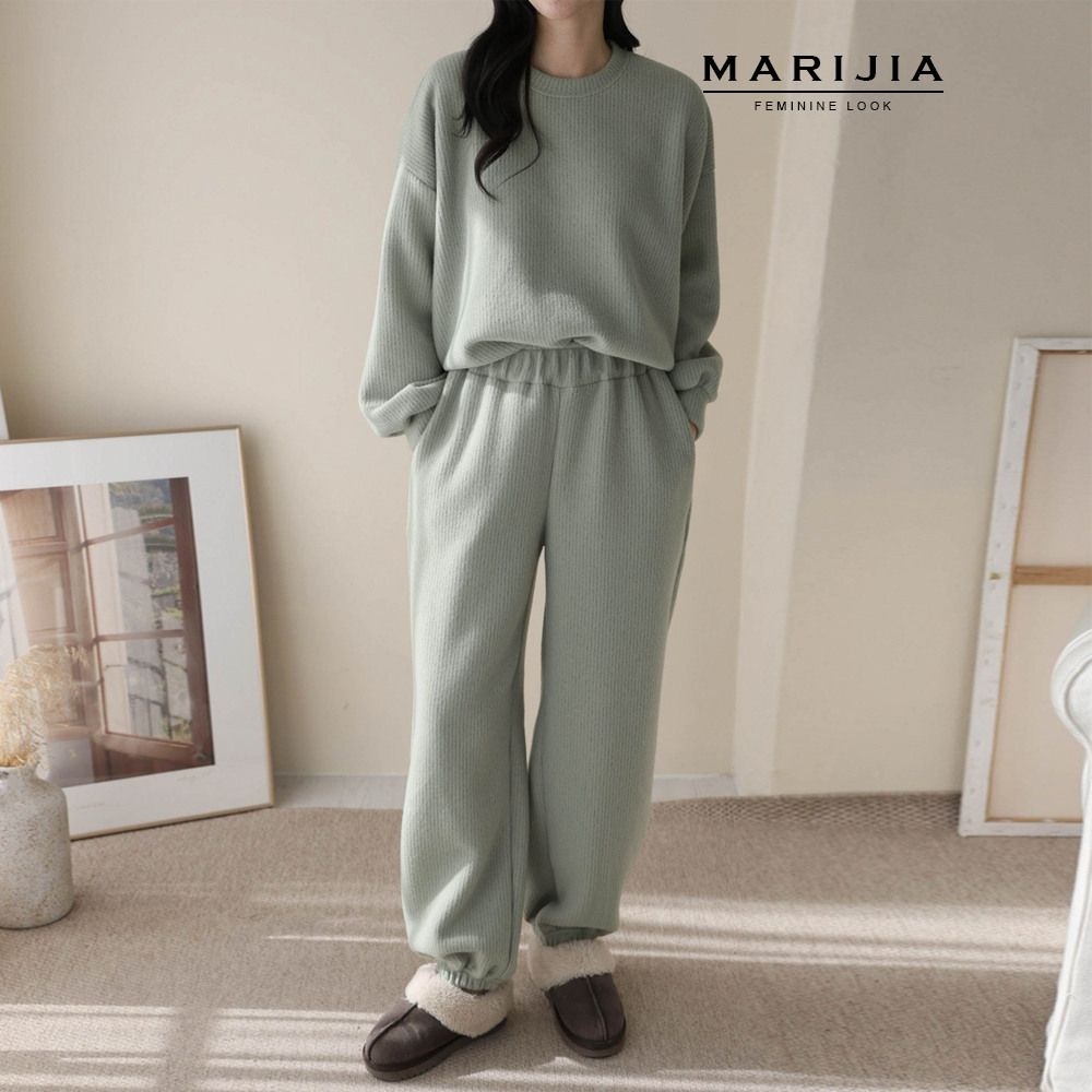 [패션플러스][마리지아]원마일 웨어 팬츠 세트 MSTB31089