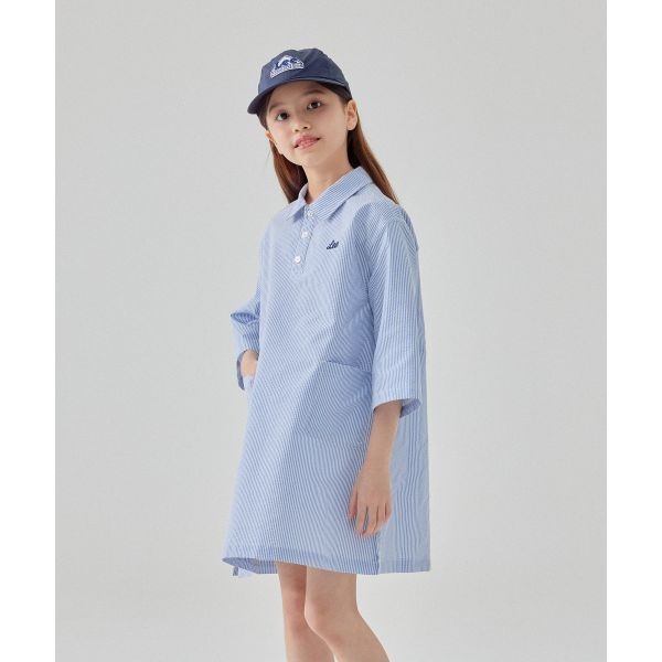 K2  LEE KIDS 히코리패턴 여름 원피스 블루 L 502OP70BL 309808