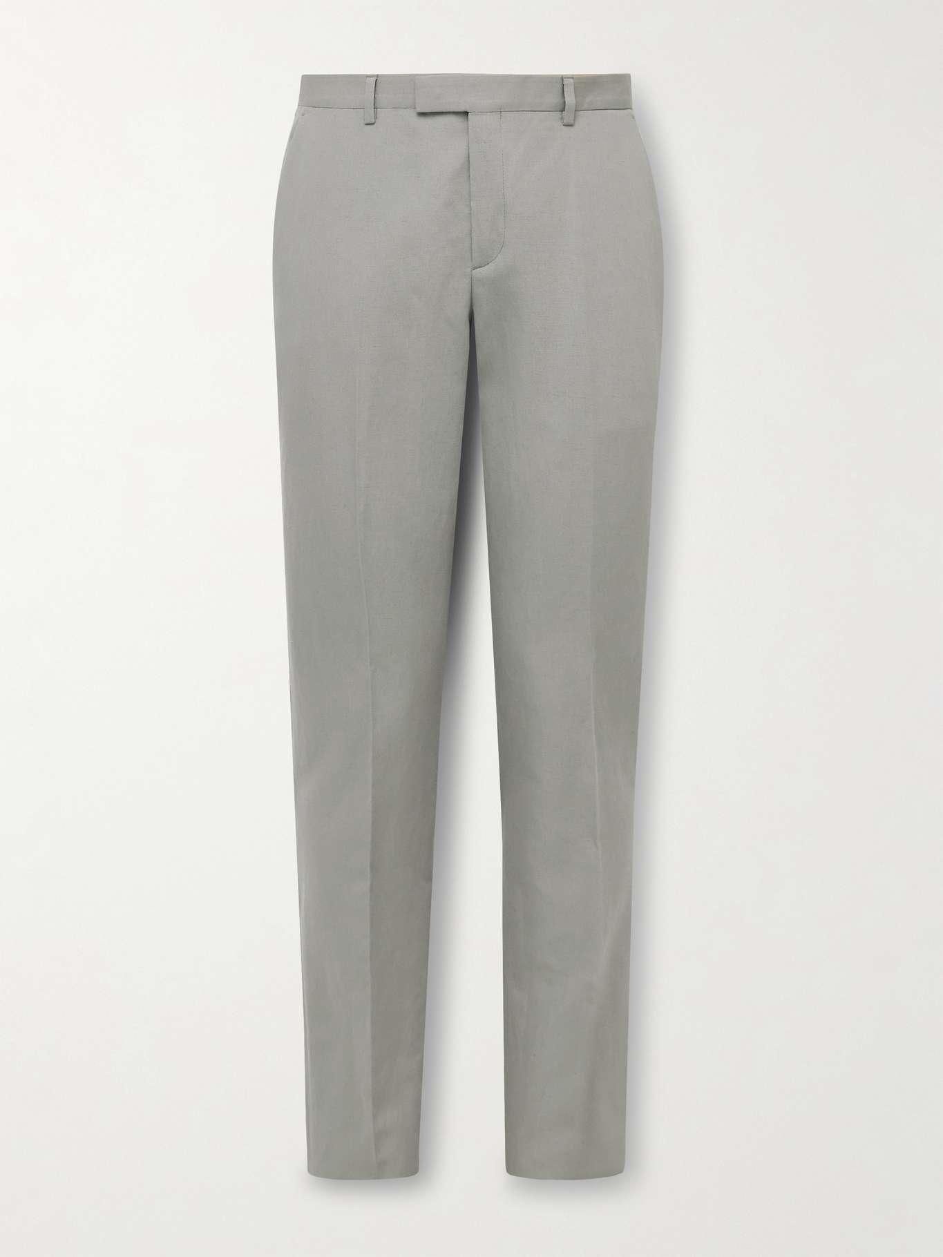 폴스미스 B0081668173 슬림핏 린넨 코튼 라이오셀 수트 트라우저 M1R-925N-P02726