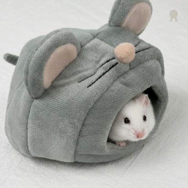 쥐모양 햄스터 집 은신처 소형 포그니 하우스 애완동물 용품 따뜻한 보금자리 휴식