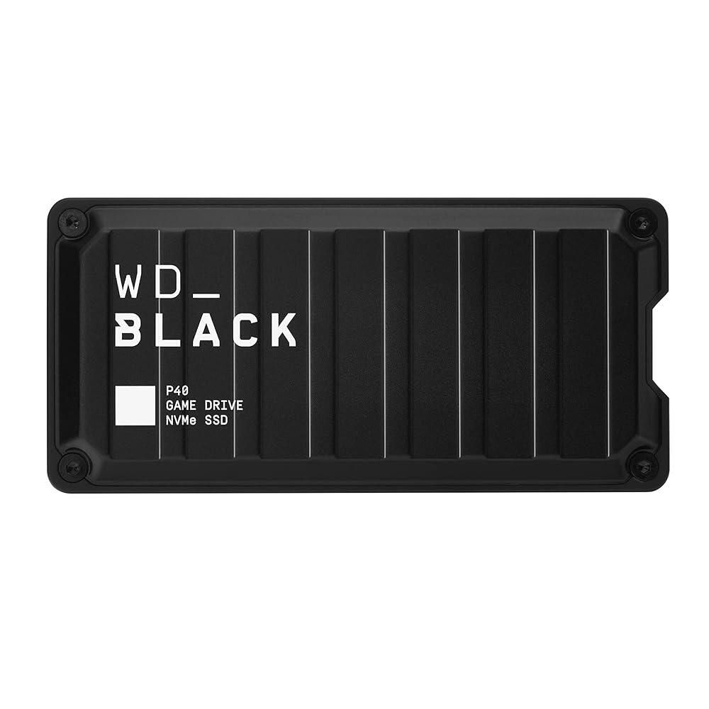 웨스턴디지털 [해외] WD_BLACK 2TB P40 게임 드라이브 SSD (WDBAWY0020BBK-WESN)
