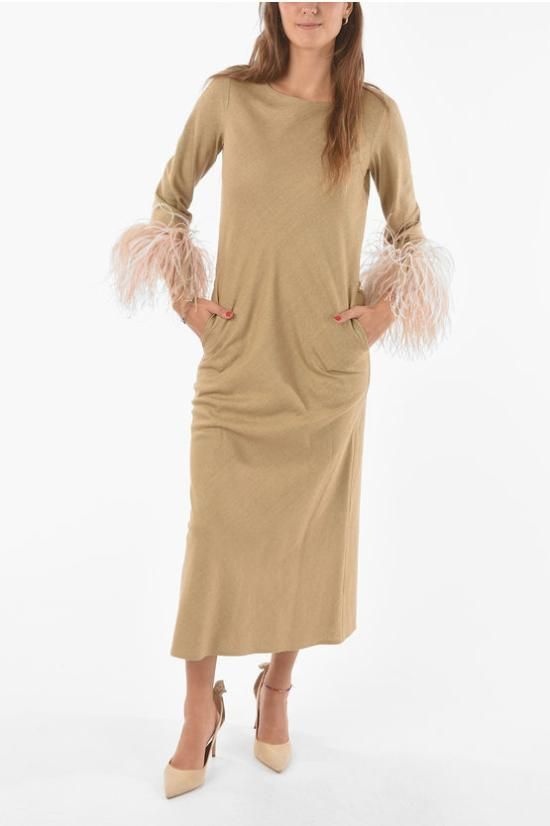 스테판 얀손 스테판 잔손 미디 원피스 76907H10017 Beige