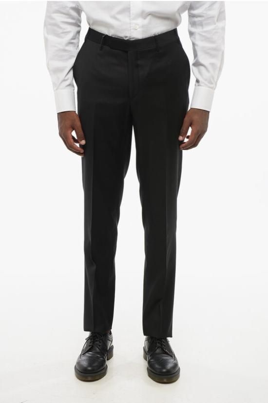 꼬르넬리아니 스트레이트 팬츠 785Z2Z 6838233 020 Black