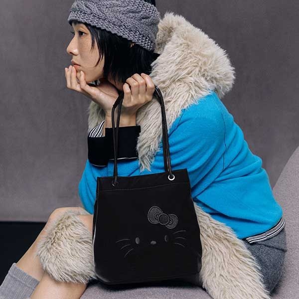 조셉앤스테이시 Shopper S Hello Kitty Haze Black