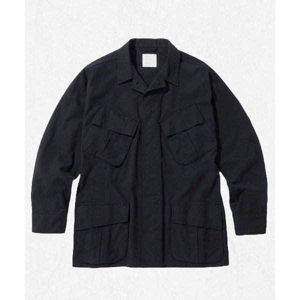 아웃스탠딩 OUTSTANDING 2ND POPLIN JUNGLE FATIGUE JACKET_D.NAVY OSJK28DN 2521509