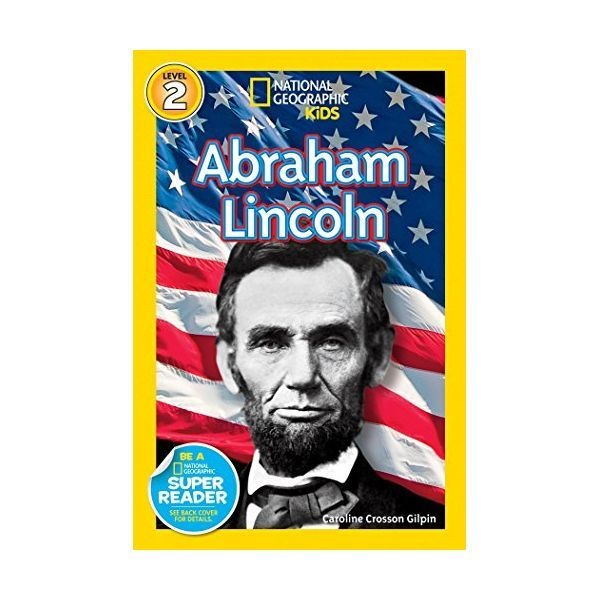 웬디북 영문 영어 유아 도서 내셔널지오그래픽 Kids Res Level 2: Abraham Lincoln Paperback 미국판 1570188