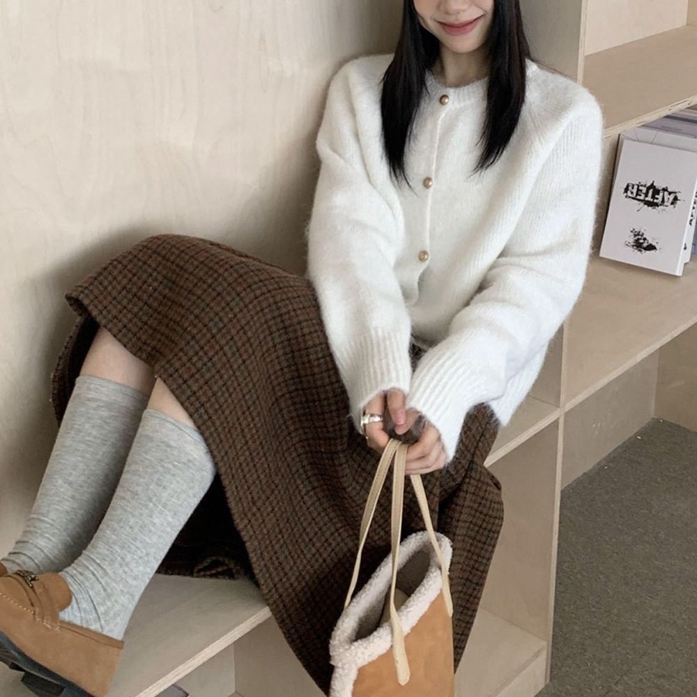 SD 662SJT77 가디건 클래식 데일리 베이직 1004412 시즈카 겨울