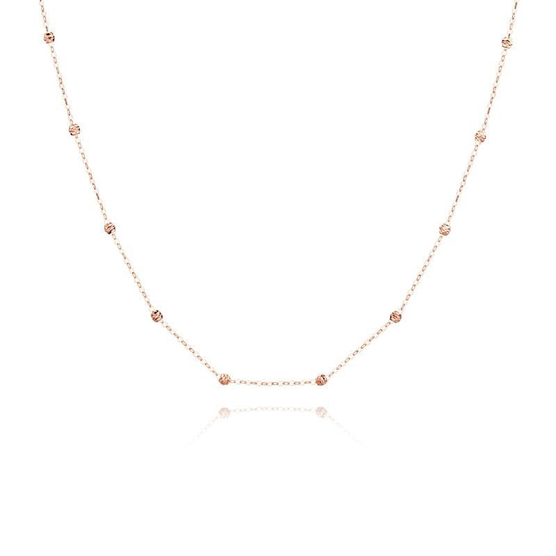 [롯데백화점] 스타일러스 리 도트볼onlyP(PG) 체인 목걸이(42cm) 382600002 골든듀AMC LB LE1220939499