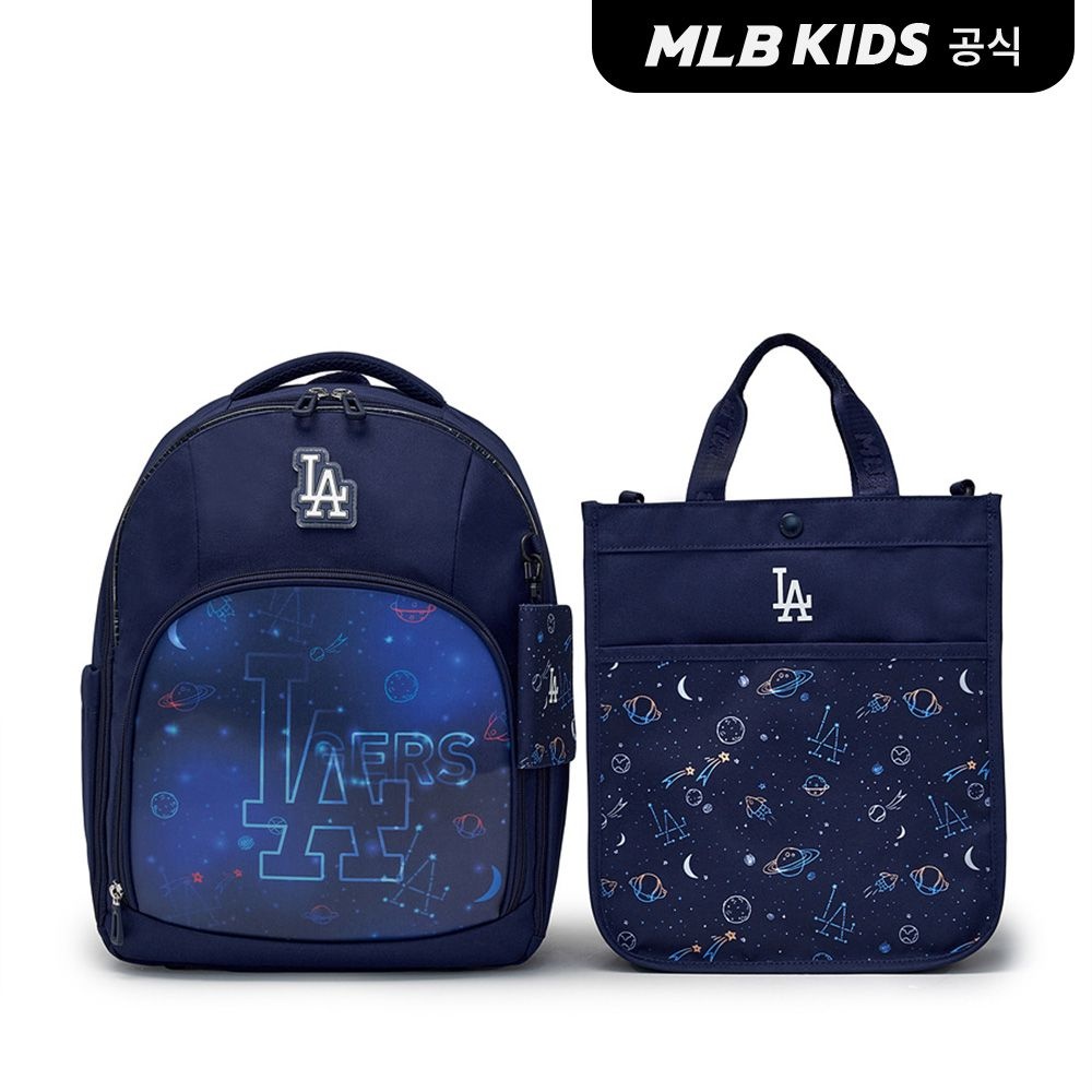 MLB 키즈 (공식) 26N LED + 렌티큘러 책가방 세트 LA (Navy)7LBKB026N-07NYS