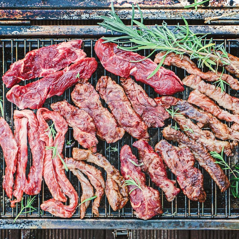 한우 1++등급 구이용 모듬 600g