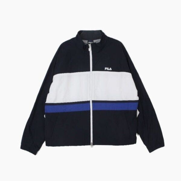 상세페이지참조 휠라 [휠라] 바람막이 GQT FS2JKH1102U-DNA 경량타슬란 블록 트랙 바람막이