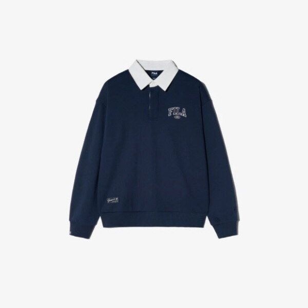 상세페이지참조 휠라 [휠라] 긴팔티 GQT FS2POH1102U-DNA 럭비 맨투맨