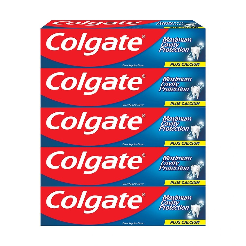 [온누리상품] 코스트코 무료배송 콜게이트 치약 그레이트 레귤러 250g x 5개 구취케어 고불소치약 코스트코