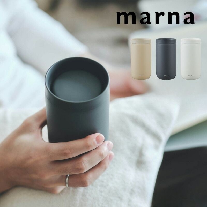 [해외] 마나 공식 MARNA 360도 보냉 보온 스텐레스 텀블러 K797 380ml
