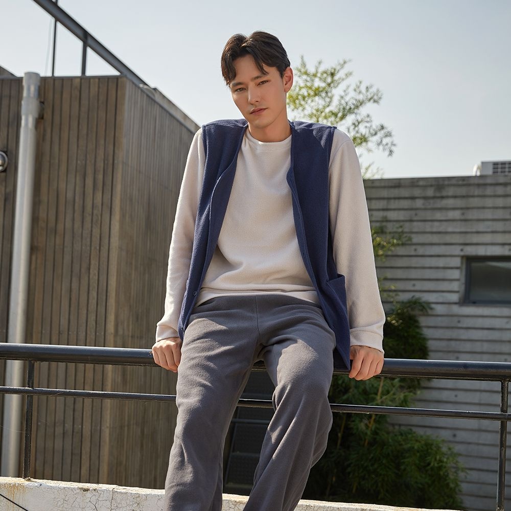 기모플리스 상하세트 + 조끼 5종 세트